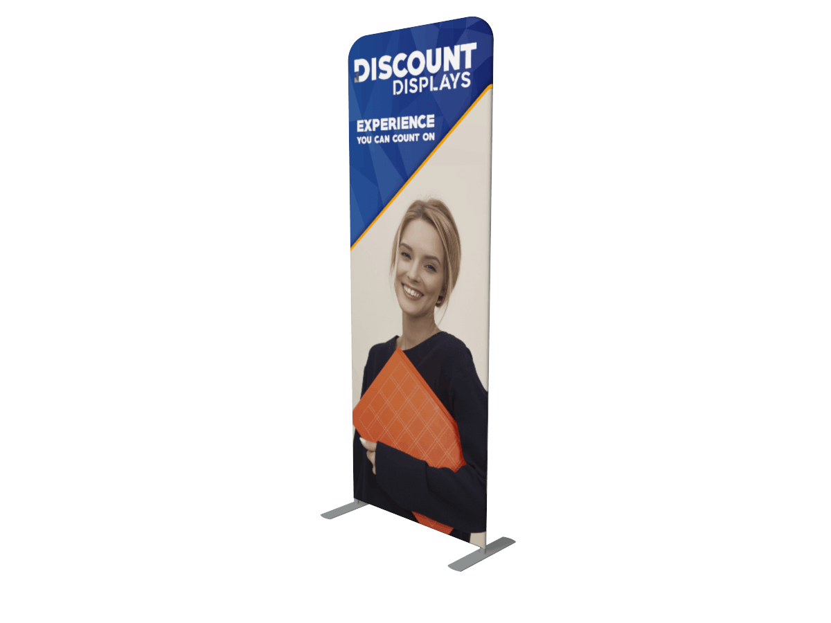 Waveline Tension Fabric Banner Stands