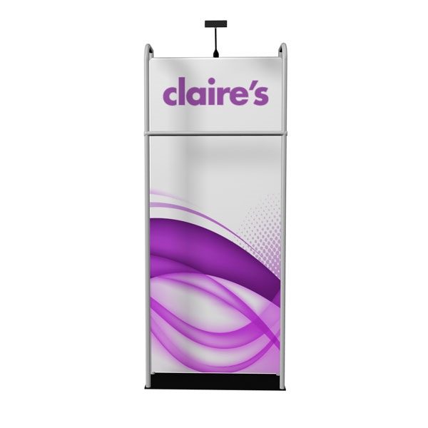 36 in. Merchandiser Double Sided Tension Fabric Display