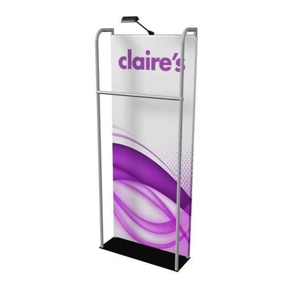 36 in. Merchandiser Double Sided Tension Fabric Display