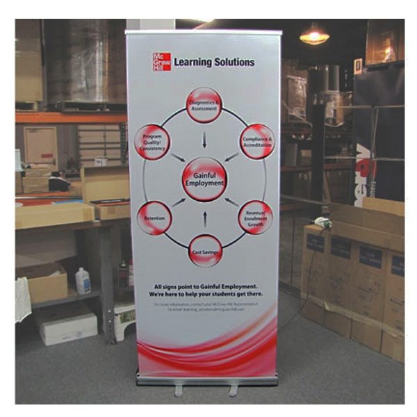 33"W ECONOMY Retractable Banner KIT