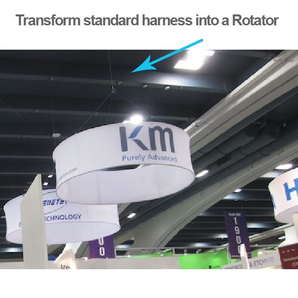 Rotating Hanging Banner Motor - Cyclone 2