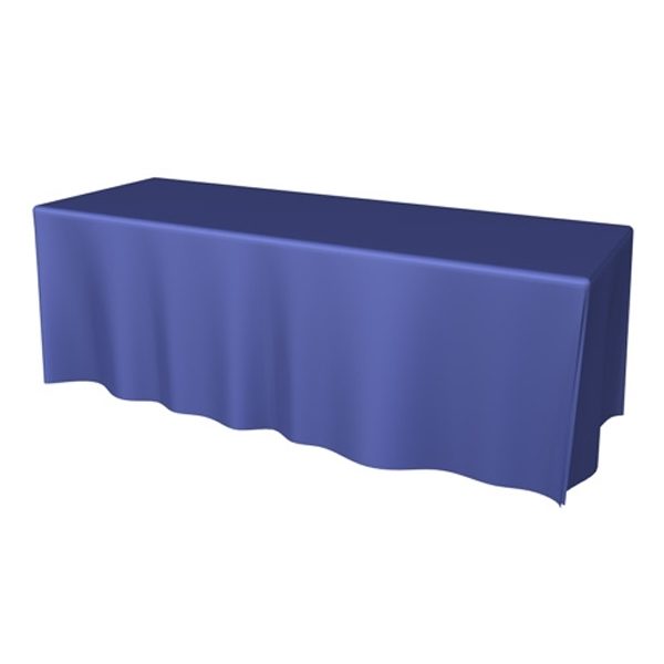 8ft 3 Sided DRAPED Table Throw