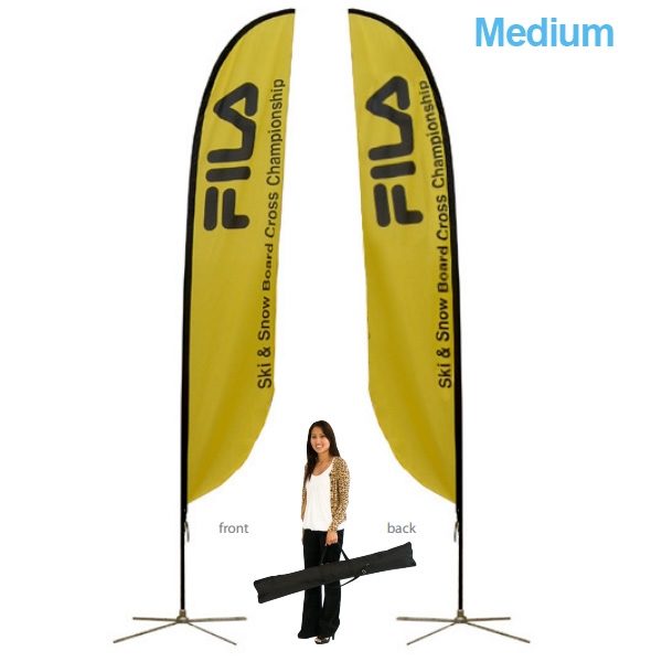 OUTDOOR Feather Banner Flag Stand