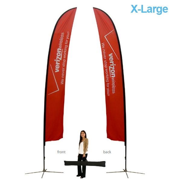 OUTDOOR Feather Banner Flag Stand