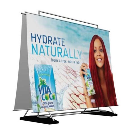 Outdoor Fabric Banner Wall Kit