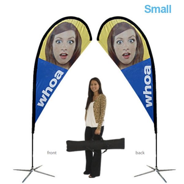 OUTDOOR Teardrop Banner Flag Stand